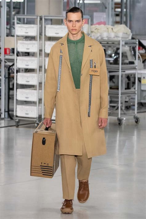 fendi mens trench coat